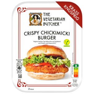 The Vegetarian Butcher Crispy Chickimicki Burger vegan 180g